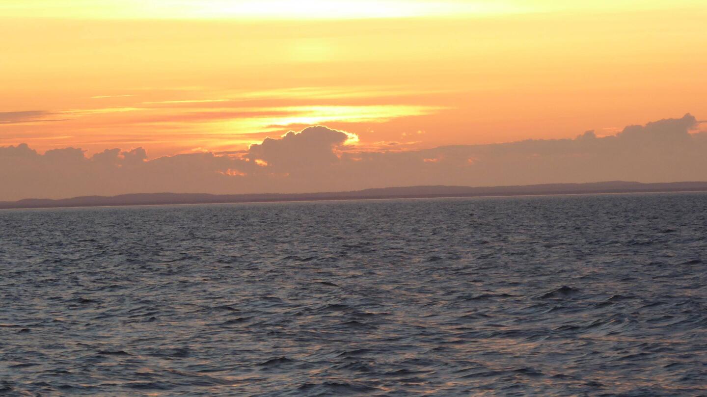 Sonnenuntergang überm Vänern