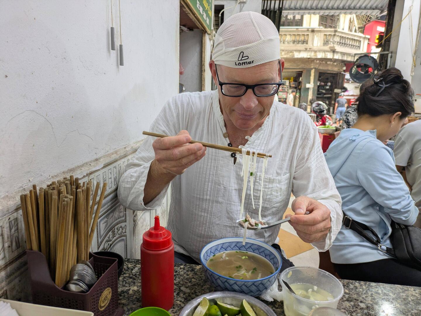 Pho - traditionelle Frühstückssuppe