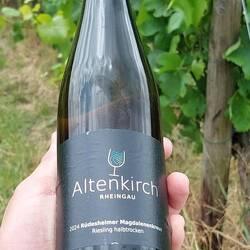 Bisschen was für die Winzer tun.