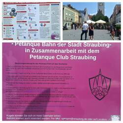 Eine tolle Idee des Pétanque-Clubs und der Stadt Straubing