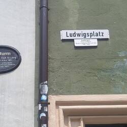 Der Stadtturm am Ludwigsplatz