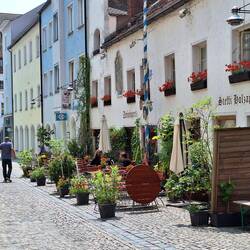 Einladende Außengastronomie