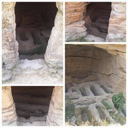 The Necroplis - ancient tombs dating back to the 7th century