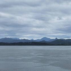 View of the mountains on Viti Levu.