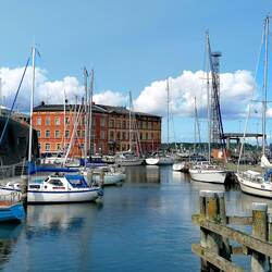 Hafen Runde zum Kaffee