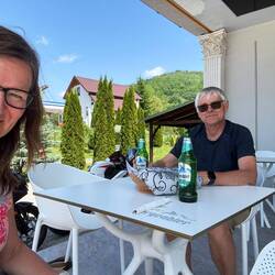 Bergenbier aus Bukarest (alkoholfrei, da in Rumänien 0,0 gilt! )