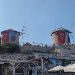 Les fameux moulins d'Alaçati