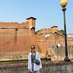 At the fort entrance