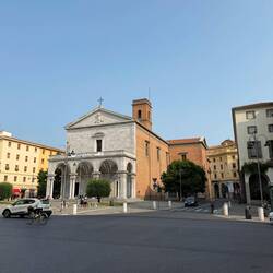 Large church in Livorno center