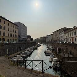 Canal district in Livorno