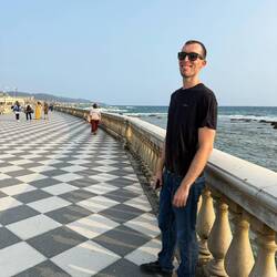 Chris at the waterfront