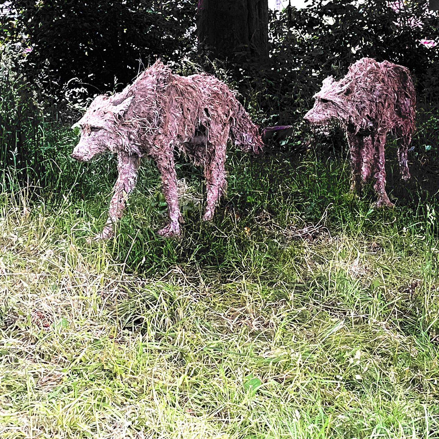 Garden sculptures Hay Castle