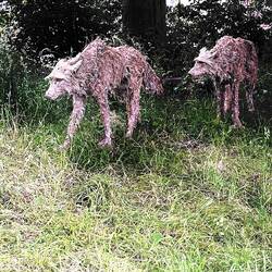 Garden sculptures Hay Castle