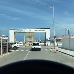 Hafeneinfahrt nach Tanger