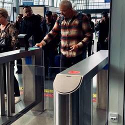 Checkin konnte nach kurzem anfänglchen Problem auch gelöst werden