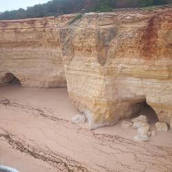 Zugang nur vom Meer aus