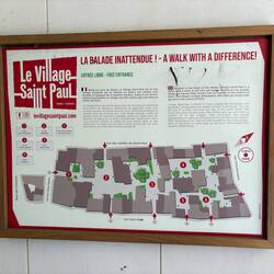 Map of her Village Saint Paul