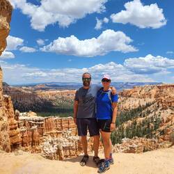 Und ein Abschiedsfoto bevor es wieder ganz nach oben ging