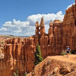 Ein bisschen ist es noch bis unten...