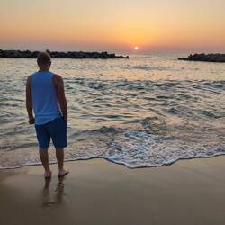 Spaziergang am Strand