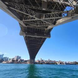 Unter der Harbour Bridge