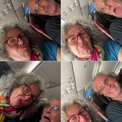 Dans l'avion, nos émotions ressortent 😂🤪