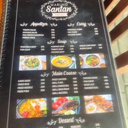 Les prix dans notre petit warung local à Amed, jamais 1 touriste sauf nous ! (1€ = 18Rp env)