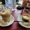 Little strong coffees are an alternative to tea