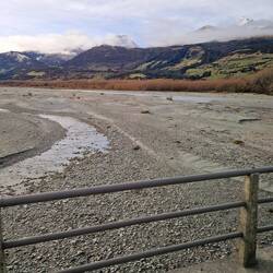A braided river ..deliberately evolves like this ..not a droughts