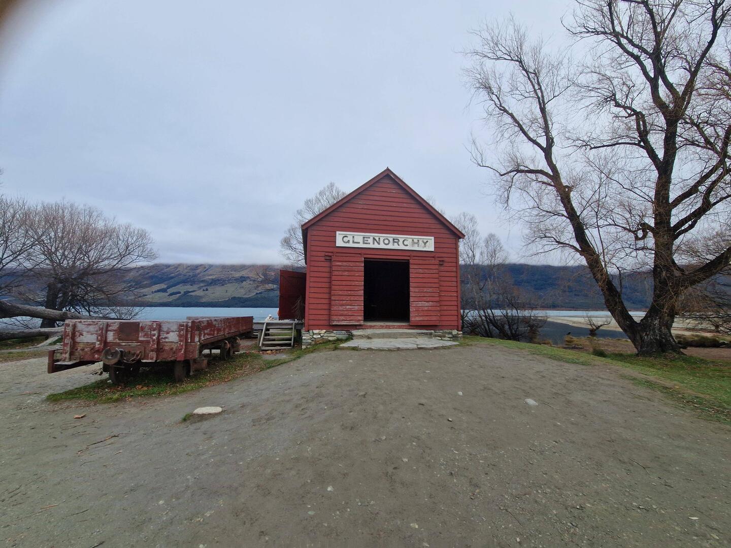 The red shed is quite famous but not sure why