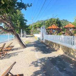 We stayed in one of the little villas
