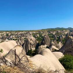 Blick aus unserem Wohnmobil