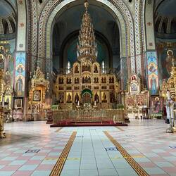 das Innere ist sehr üppig