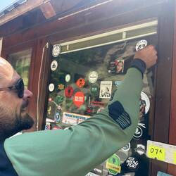 Toto verewigt uns soweit oben, dass wir lange dortbleiben werden