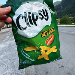 Zisi hat tatsächlich Chips mit Hotdog-Geschmack gefunden