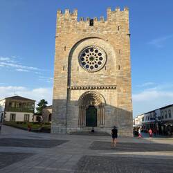 Romanesque church, quite tall