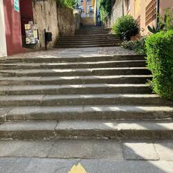 A Escaleria da Donte main staircase to the Camino
