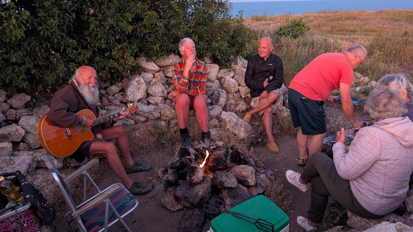 Romantischer Abend am "Ewigen Feuer"