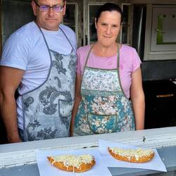 Als Stärkung zwischendurch gab es mal wieder ein Langos! 17LEI