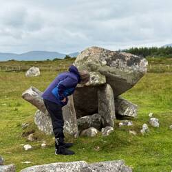 Second smaller dolmen nearby
