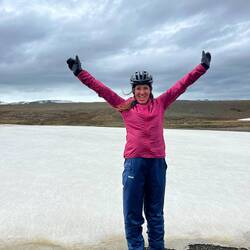 Making good progress (despite wearing many many layers)