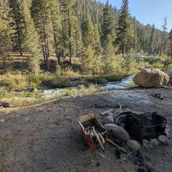 Der hart erkämpfte Stellplatz. 😉