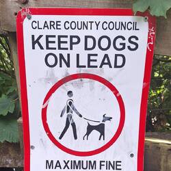 Costly walk if you break the rules