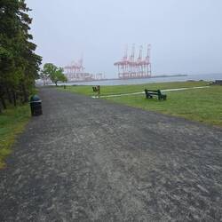 Das Containerterminal von Halifax