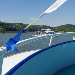 Windige Rückfahrt nach Bonn