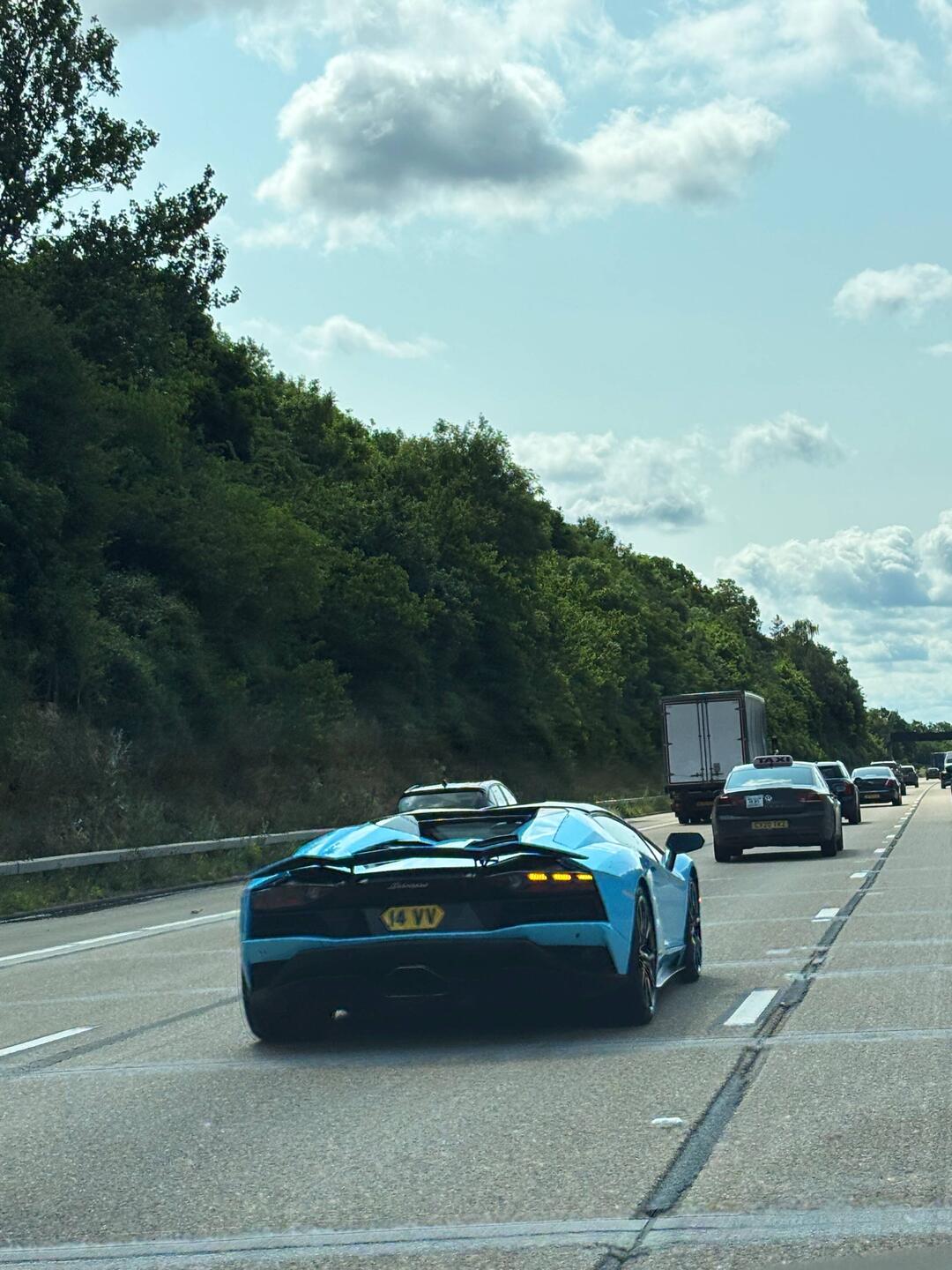 Keeping up with a Lamborghini