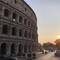 Sonnenuntergang am Colosseum