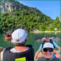 Unterwegs mit dem Kayak