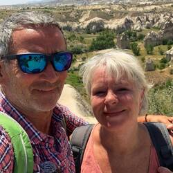 Auf der Hochebene. Geschafft aber glücklich 🙂