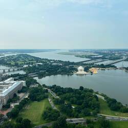 Das Jefferson Memorial.
